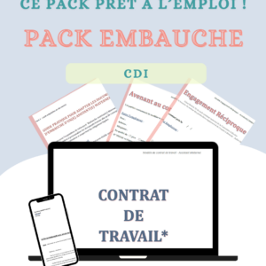 Pack 1 - Embauche Assistant(e) Maternel(le) en CDI
