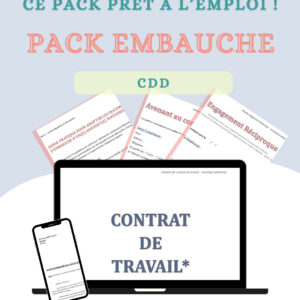 Pack 2 - Embauche Assistant(e) Maternel(le) en CDD